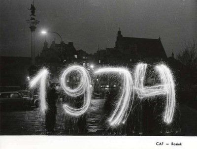 Warszawa plac Zamkowy 1974