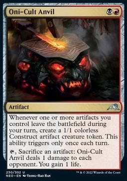 Oni-Cult Anvil - combo artefakt @@@@