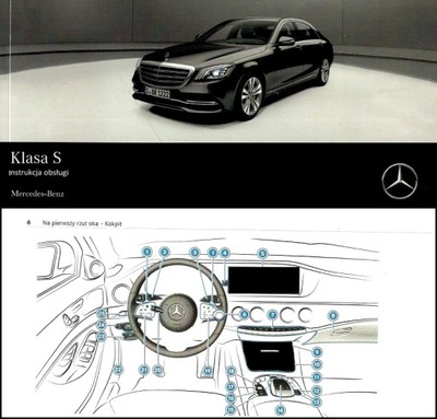 MERCEDES S CLASE W222 POLSKA MANUAL MANTENIMIENTO 2017-2020  