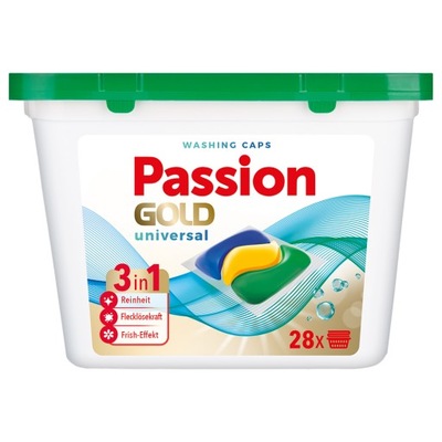 Passion Gold 3in1 Kapsułki Uniwersalne 28szt