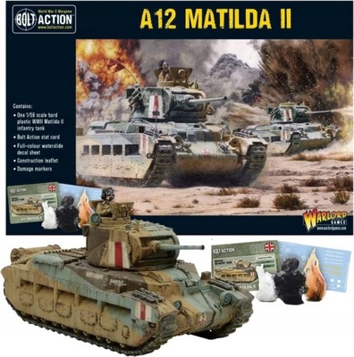WARLORD Bolt Action A12 Matilda II Infantry Tank 402011019 brytyjski czołg