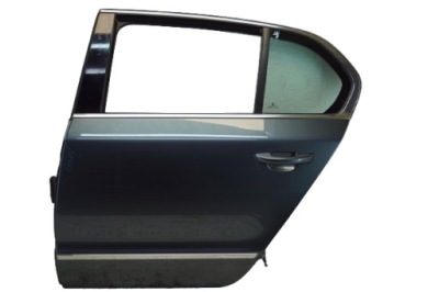 Дверь левый задняя skoda superb ii lift lf7y sedan фото №1