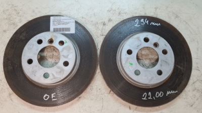 Тормозные диски 294mm bmw x1 x2 f39 f48 f45 f46 mini f55 56 фото №1