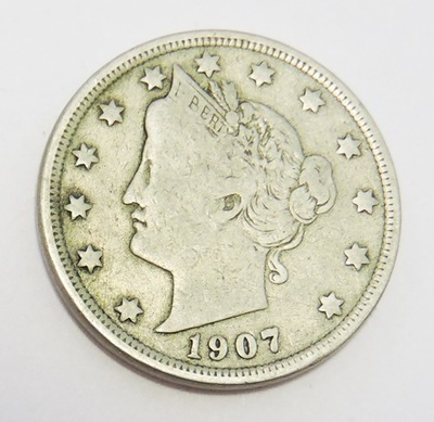 USA 5 cents 1907