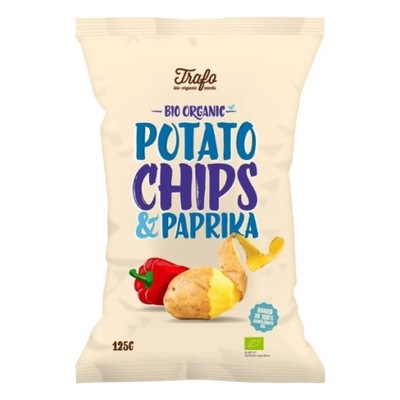 Chipsy ziemniaczane o smaku paprykowym BIO 125g