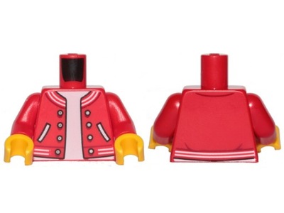 LEGO GARDEROBA - TORS kurtka / bluza czerwona 973pb3624c01 NOWY