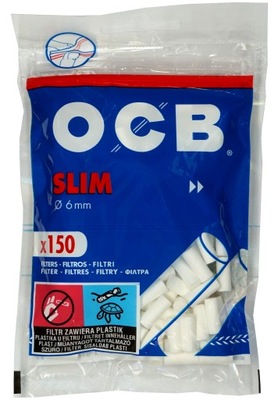 Filtry OCB SLIM 6mm 150szt