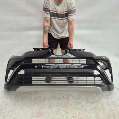 Toyota rav4 iv 4 lift 15-19 бампер перед передній sprysk pdc фото №1