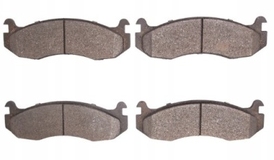 Тормозные колодки тормозные перед hummer h1 1997-2004 фото №1