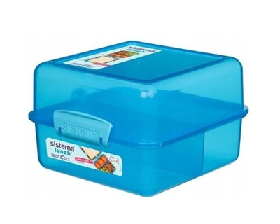 Pojemnik Sistema Lunch Cube lunchbox 1,4l niebiesk