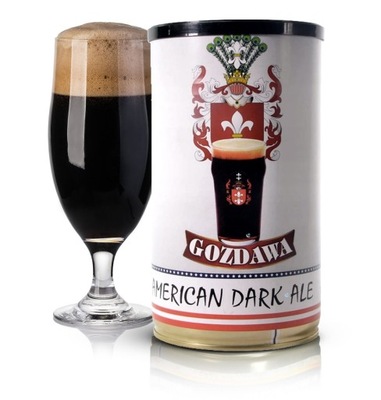 Piwo domowe GOZDAWA DARK ALE 1,7kg na 23l piwa