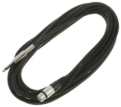 Kabel przewód mikrofonowy XLR - JACK 6,3 mm 10m
