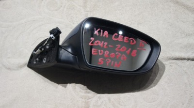 Дзеркало kia ceed ii праве 5pin europa 2012-2018 фото №1