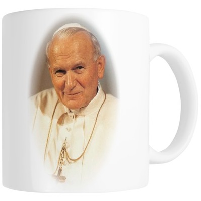 kubek z papieżem karol wojtyła jan paweł II 2
