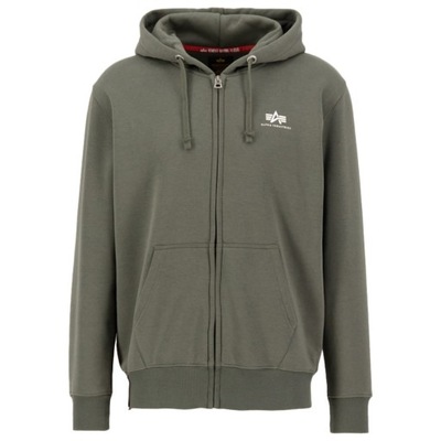 Bluza Alpha Industries Basic Zip Hoody SL S