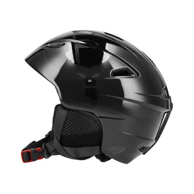 Damski kask narciarski 4F HELF033 czarny S/M 52-56 cm