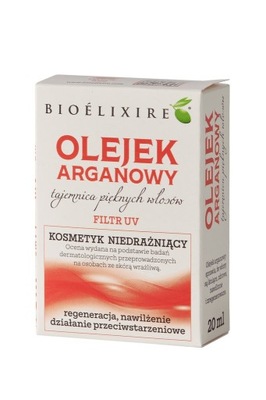 BIOELIXIRE ARGANOWY Olejek do włosów Argan Oil