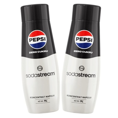 Syrop koncentrat PEPSI MAX 2 sztuki SodaStream