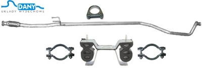 Peugeot 206 1.4 hdi kombi труба гаситель средний фото №1