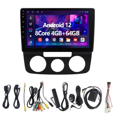 RADIO DE AUTOMÓVIL 2DIN ANDROID PARA VW VOLKSWAGEN BORA MT AT 2006-2010  