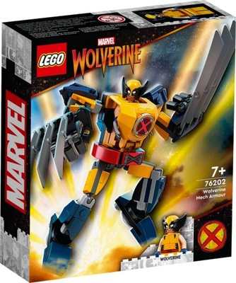 KLOCKI LEGO 76202 Mechaniczna zbroja Wolverine`a Z