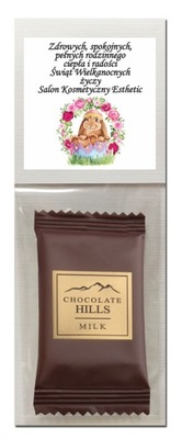 czekoladki wielkanocne życzenia firmowe reklamowe czekolada upominki LOGO