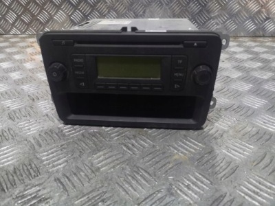 Радио cd заводской oryg 5j0035152d fabia ii 14r фото №1