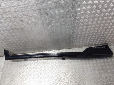 Молдинг порог левая наружная honda civic vii фото №1