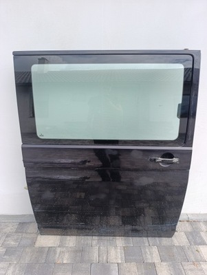 Vw t5 дверь сдвижные правое чёрные фото №1