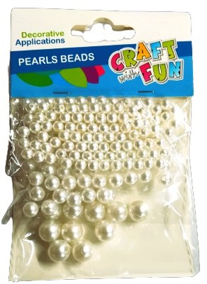 koraliki perłowe do nawlekania 36szt ozdoba dekoracyjna