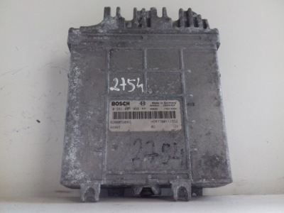 Renault бортовой компьютер 1,9dti hom7700111552 0281010077 фото №1