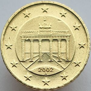 10 Euro Cent 2002 Mennicza (UNC) D - Niemcy
