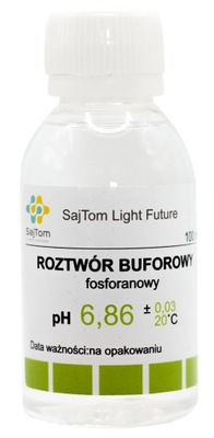 Roztwór buforowy pH 6,86 odczyn kalibracji miernik