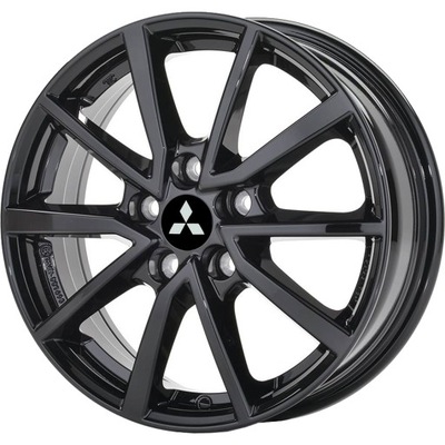 NEW ALLOY WHEELS (TITANIUM) MAKE PLATIN-MITSUBISHI 17