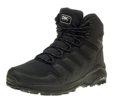 Buty Trekkingowe DK FOREST HIGH Wysokie AQUA SoftShell Taktyczne Black 42