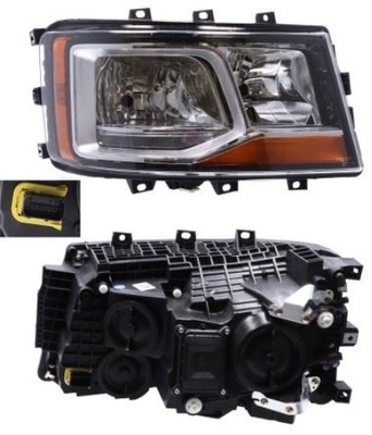 Фара лампа scania r s правий euro 6 św денні фото №1