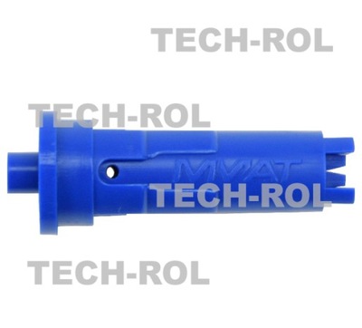 Dysza szczelinowa eżektorowa niebieska; antyznoszeniowa 7m/s; Opryskiwacz;