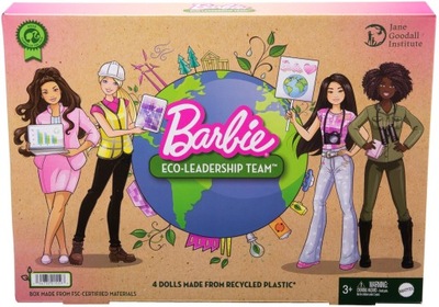 Lalka Barbie Kariera Roku- 4 lalki wiek: 3+