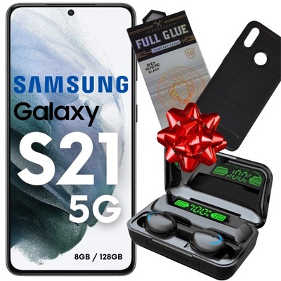 Samsung Galaxy S21 5G 8/128GB 6,20" AMOLED | Prezenty + GWARANCJA | SM-G9
