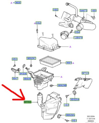 Резонатор ford focus mk2 2003- cabrio 1.8 2.0 tdci фото №1
