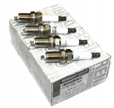 Оригінальний номер renault свічки запалювання свічки запалювання dacia logan sandero 1.6 16v 4szt фото №1