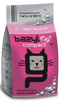 Bazyl Ag Compact Baby Powder 10 l. - żwirek dla