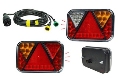 КОМПЛЕКТ ФОНАРІ ПРИЧІПА ПРИЧІПА FT-270 13-PIN 6M LED (СВІТЛОДІОД) 12V ПРИЧІПА