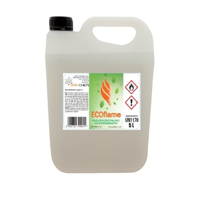 Biopaliwo EcoFlame do biokominka bezwonne 5l