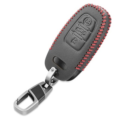 Etui Brelok na kluczyk Audi Q3 Q5 Q7 A5 A6 A7 S8 R8 TT Skóra