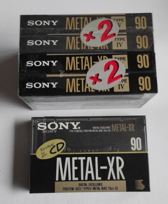 Sony METAL-XR 90 folia metal RC#8