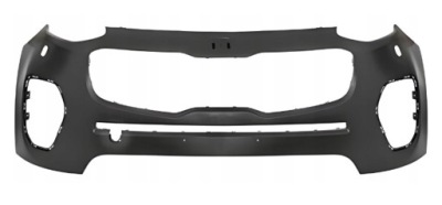 Бампер передний kia sportage '15-'18 омыватель фото №1