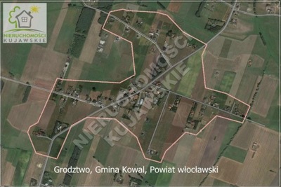 Działka, Grodztwo, Kowal (gm.), 1246 m²