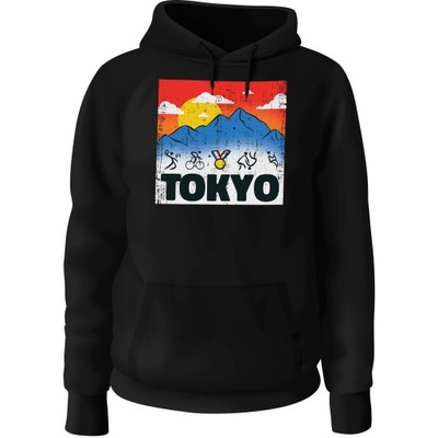 BLUZA Z KAPTUREM OLIMPIJSKA TOKYO OLIMPIADA