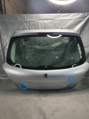 Кришка багажника багажника peugeot 207 hb 5d kol: ezr фото №1